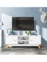 Costway TV Cabinet Entertainment Unit Stand Living Furniture Display Shelf w/Storage Caibnet Home Bedroom 140cm, hi-res