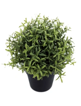 Designer Plants Small Potted Artificial Rosemary Herb Plant UV Resistant
