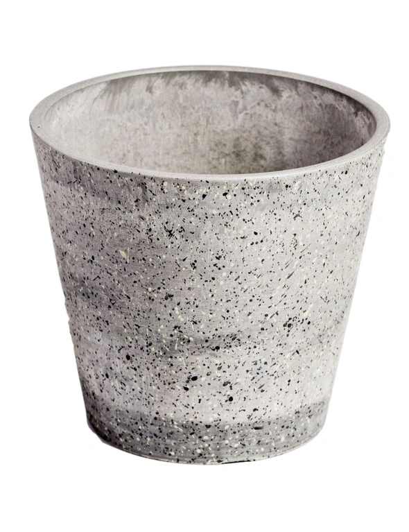Designer Plants Imitation Grey Stone Pot, hi-res image number null