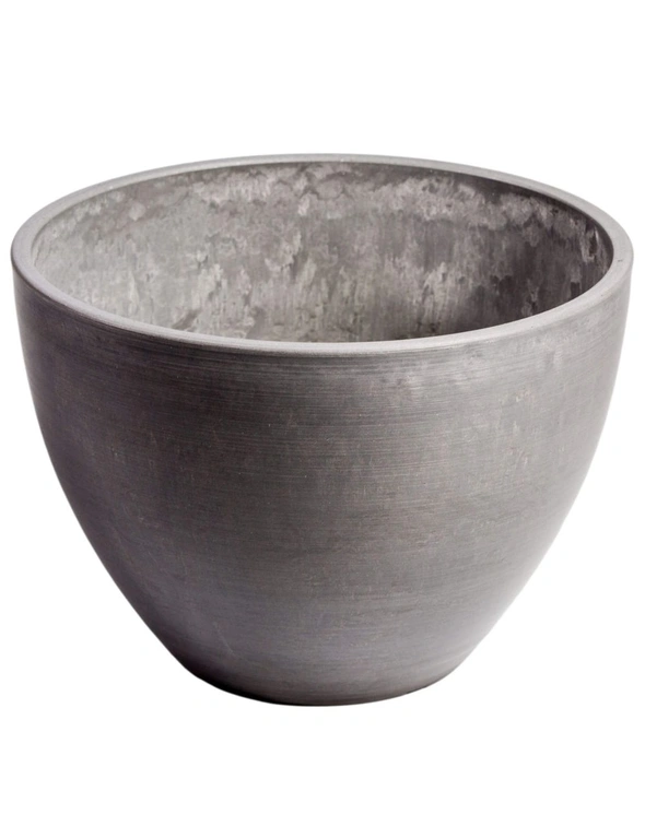 Designer Plants Polished Grey Planter Bowl, hi-res image number null