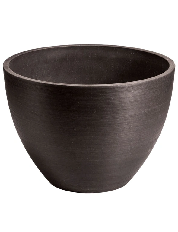 Designer Plants Polished Black Planter Bowl, hi-res image number null