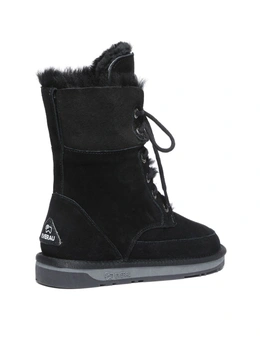 EVERAU® Lace Up Ankle Fashion Sheepskin Women Boots Pathfinder