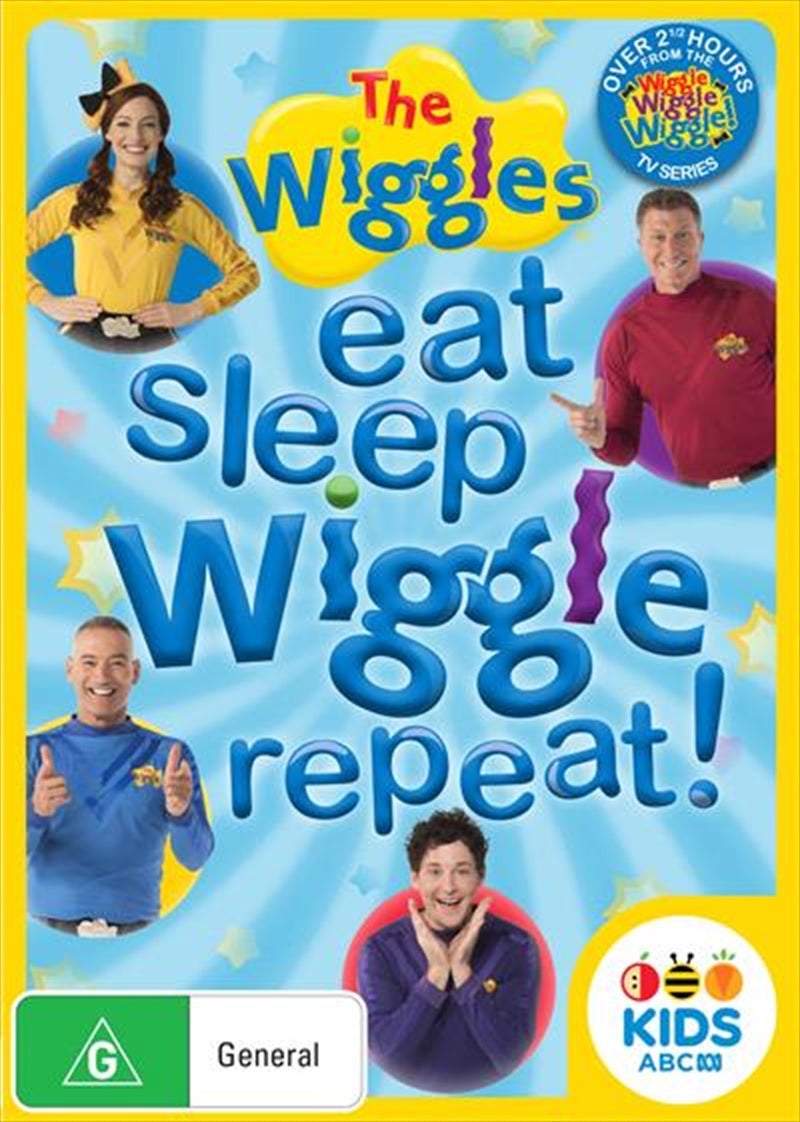 Wiggles - Eat, Sleep, Wiggle, Repeat DVD | Ezibuy New Zealand