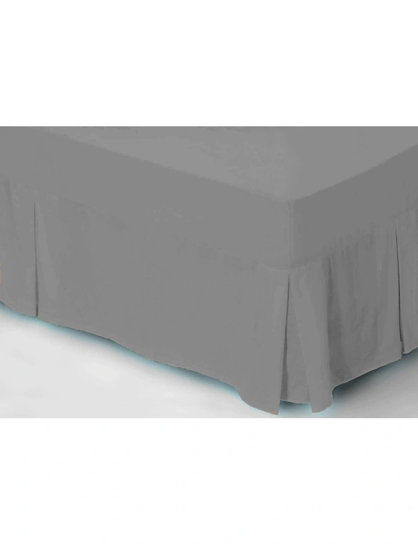 Benson 1000+ Pure Cotton Sateen Valance Bed Skirt, hi-res image number null