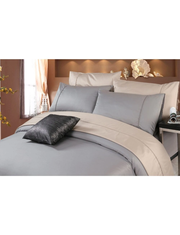 Envy 1500TC Egyptian Cotton Double Bed Sheet Set, hi-res image number null