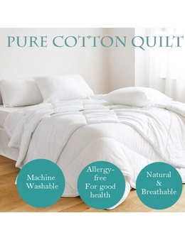 Benson Benson 100% Natural Pure Cotton Quilt Machine Washable
