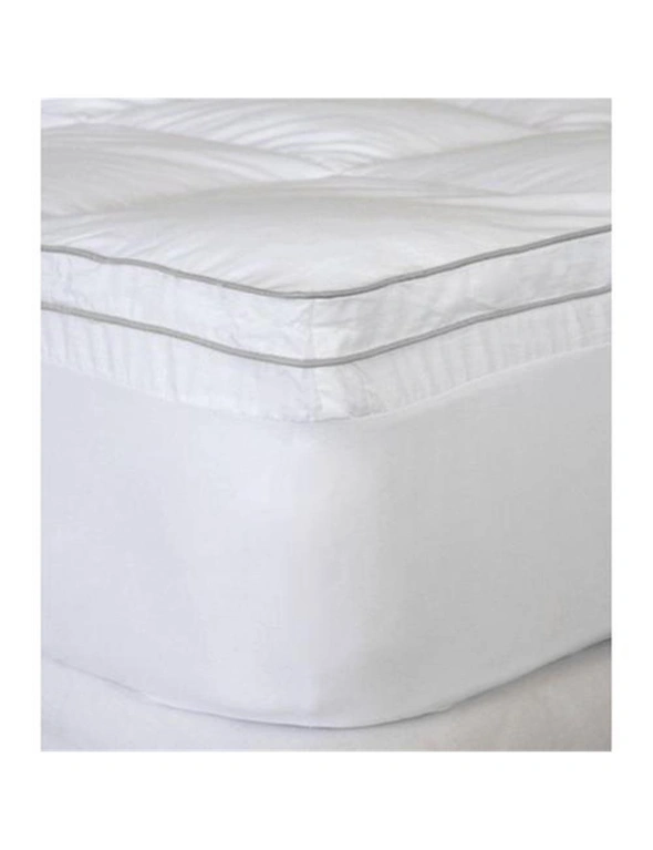 Benson HIGH QUALITY Premium Cotton cover Mattress Topper, hi-res image number null