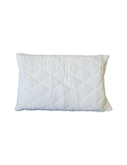 Bonwin Homewares Pair of Quilted Cotton Covered Pillow Protector