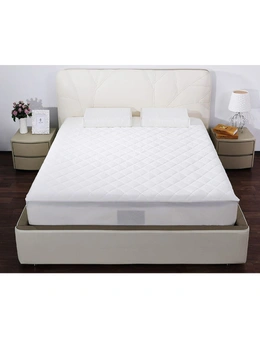 Bonwin Homewares Quilted Cotton Covered Mattress Protector