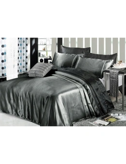 Envy Luxury Soft Silky Satin Quilt Cover Set