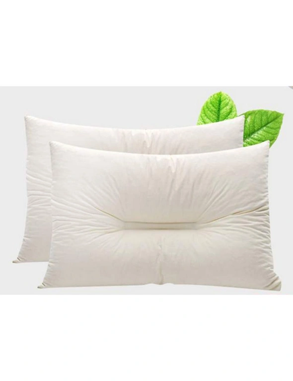 Benson Twin Pack Natural Latex Balanced Contour Pillows, hi-res image number null