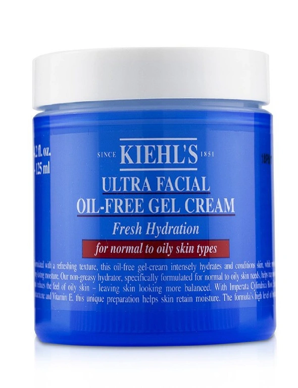 Kiehl's Ultra Facial Oil-Free Gel Cream - For Normal to Oily Skin Types, hi-res image number null
