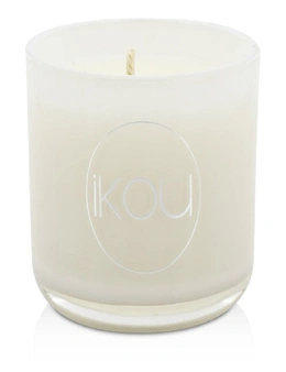 iKOU Eco-Luxury Aromacology Natural Wax Candle Glass - Peace (Rose & Ylang Ylang)