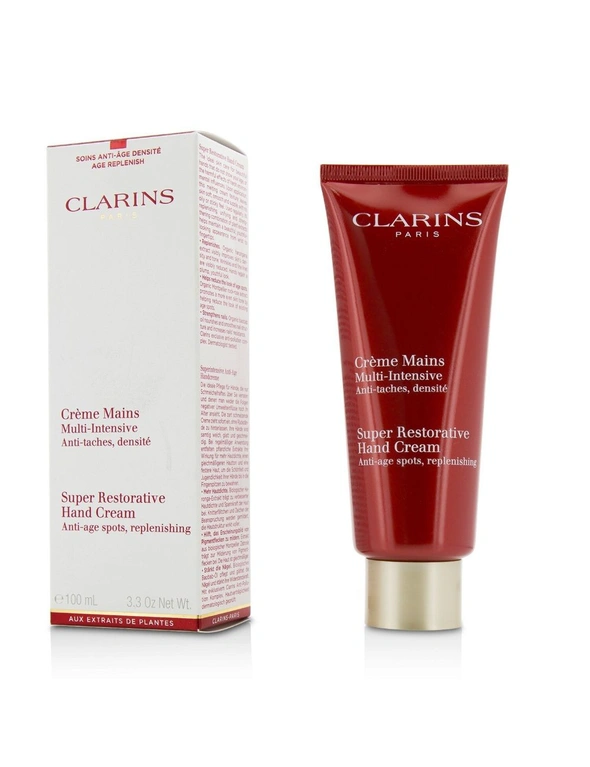 Clarins Super Restorative Hand Cream 100ml/3.3oz, hi-res image number null