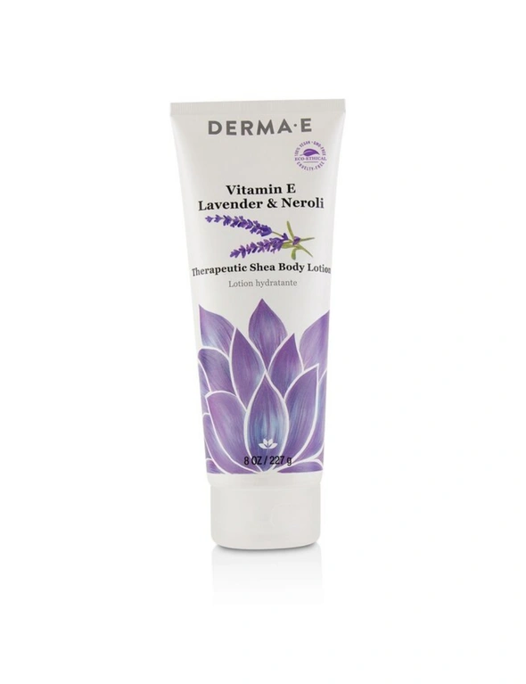 Derma E Vitamin E Lavender & Neroli Therapeutic Shea Body Lotion 227g/8oz, hi-res image number null