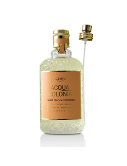 4711 Acqua Colonia White Peach & Coriander Eau De Cologne Spray 170ml/5.7oz