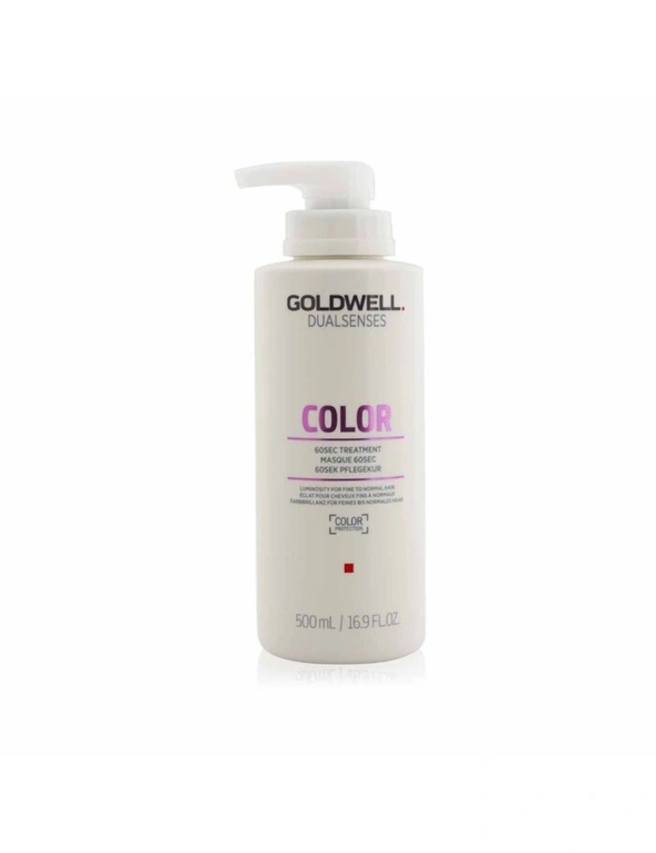 Goldwell Dual Senses Color 60SEC Treatment (Luminosity For Fine to Normal Hair) 500ml/16.9oz, hi-res image number null