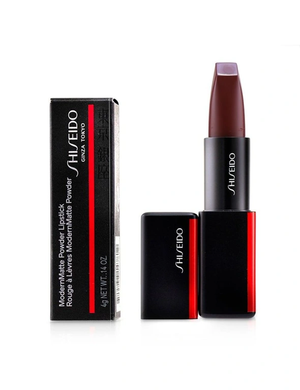 Shiseido ModernMatte Powder Lipstick - # 516 Exotic Red (Scarlet Red) 4g/0.14oz, hi-res image number null