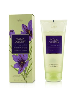 4711 Acqua Colonia Saffron & Iris Aroma Shower Gel 200ml/6.8oz