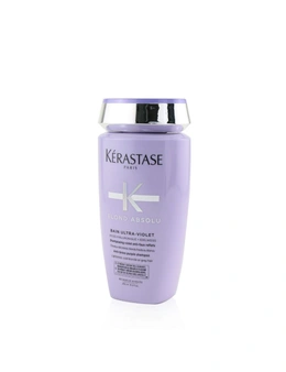 Kerastase Blond Absolu Bain Ultra-Violet Anti-Brass Purple Shampoo (Lightened, Cool Blonde or Grey Hair) 250ml/8.5oz