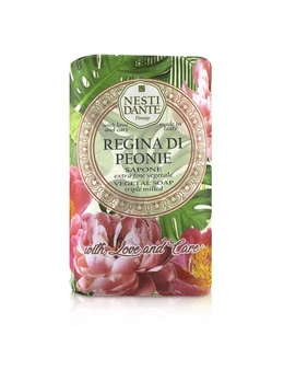 Nesti Dante Triple Milled Vegetal Soap With Love & Care - Regina Di Peonie 250g/8.8oz