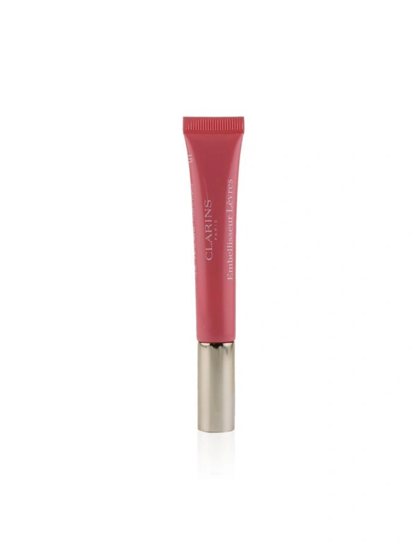 Clarins Natural Lip Perfector - # 01 Rose Shimmer 12ml/0.35oz, hi-res image number null