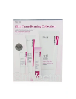 StriVectin Skin Transforming Collection (Full Size Trio):  Cleanser 150ml + Eye Concentrate (30ml+7ml) + Eyes Primer 10ml 4pcs