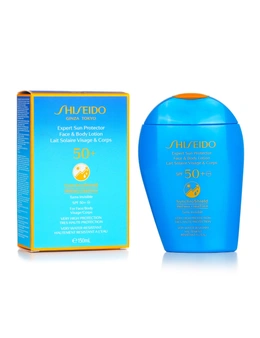 Shiseido Expert Sun Protector SPF 50+UVA Face & Body Lotion (Turns Invisible, Very High Protection, Very Water-Resistant) 150ml/5.07oz