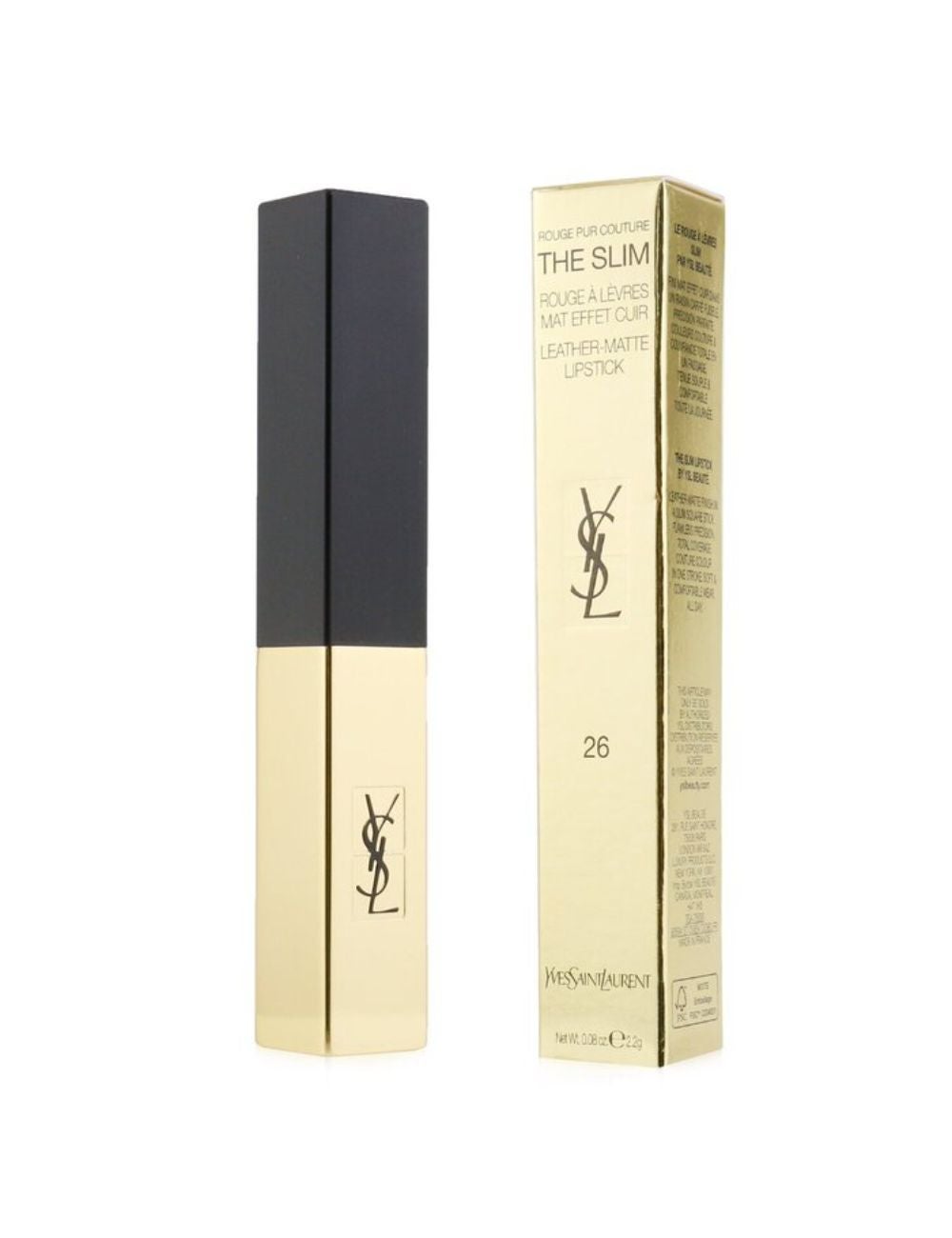 Yves Saint Laurent Rouge Pur Couture The Slim Leather Matte