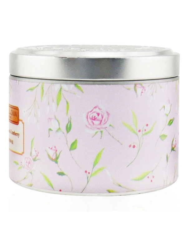 The Candle Company (Carroll & Chan) 100% Beeswax Tin Candle - Jasmine Rose Cranberry (8x6) cm, hi-res image number null