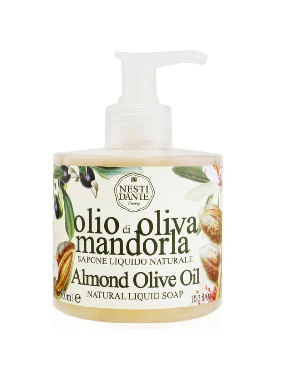 Nesti Dante Natural Liquid Soap - Almond Olive Oil 300ml/10.2oz, hi-res image number null