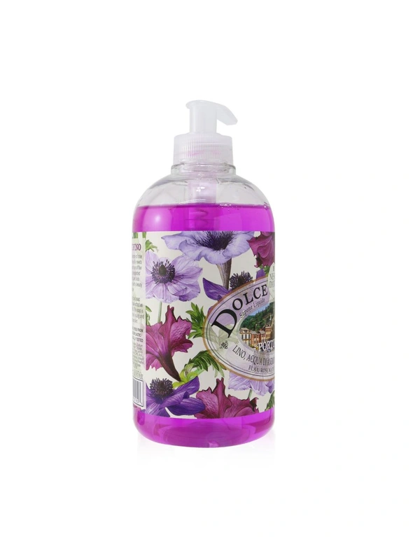 Nesti Dante Dolce Vivere Vegan Liquid Soap - Portofino -Flax, Rose Water & Marine Lily 500ml/16.9oz, hi-res image number null
