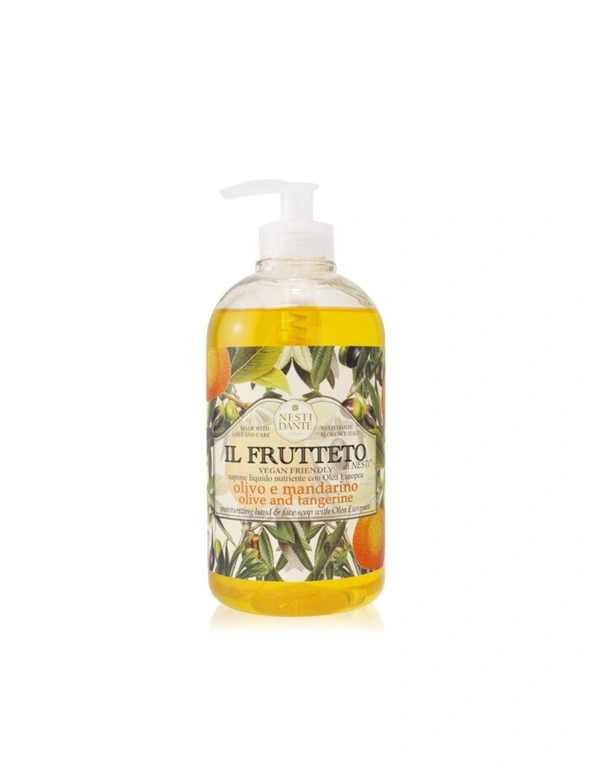 Nesti Dante Il Frutteto Moisturizing Hand & Face Soap With Olea Europea - Olive & Tangerine 500ml/16.9oz, hi-res image number null