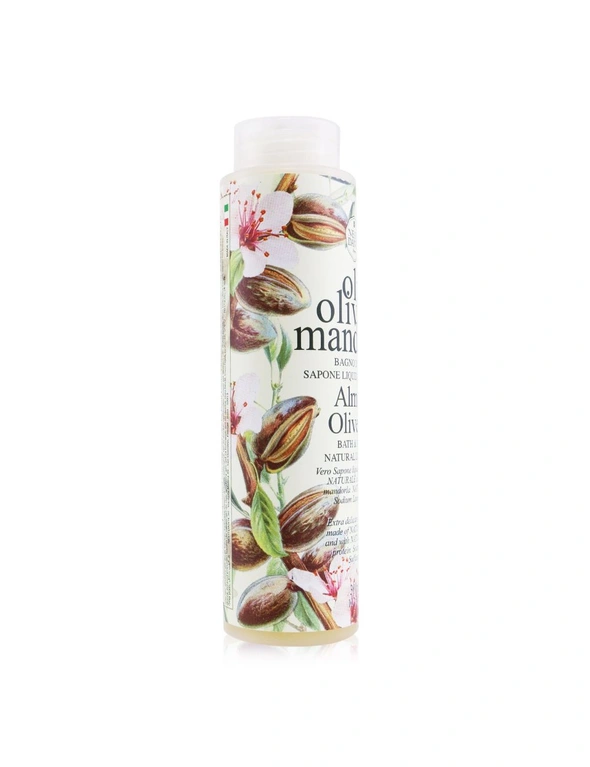Nesti Dante Bath & Shower Natural Liquid Soap - Almond Olive Oil 300ml/10.2oz, hi-res image number null