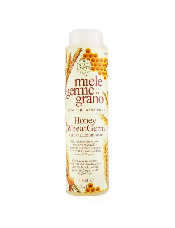 Nesti Dante Natural Liquid Soap - Honey WheatGerm (Shower Gel) 300ml/10.2oz, hi-res image number null