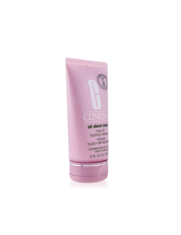 Clinique All About Clean Rinse-Off Foaming Cleanser - For Combination Oily to Oily Skin 150ml/5oz, hi-res image number null