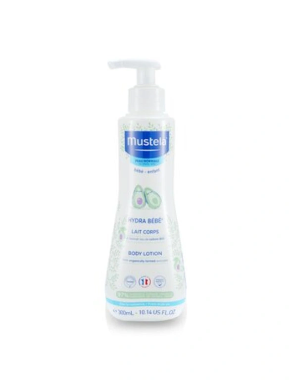 Mustela Hydra-Bebe Body Lotion With Organic Avocado - Normal Skin 300ml/10.14oz, hi-res image number null