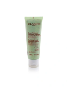 Clarins Purifying Gentle Foaming Cleanser with Alpine Herbs & Meadowsweet Extracts - Combination to Oily Skin 125ml/4.2oz