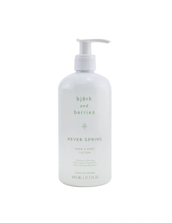 Bjork & Berries Never Spring Hand & Body Lotion 400ml/13.5oz, hi-res image number null