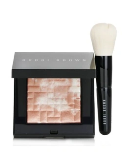 Bobbi Brown Highlighting Powder Set (1x Highlighting Powder + 1x Mini Face Brush) - #Pink Glow 2pcs