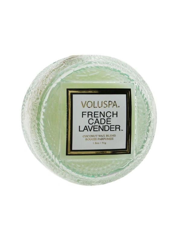 Voluspa Macaron Candle - French Cade Lavender 51g/1.8oz, hi-res image number null