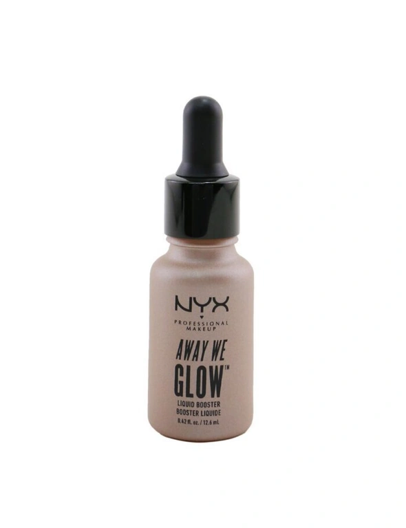 NYX Away We Glow Liquid Booster - # Glazed Donut 12.6ml/0.42oz, hi-res image number null