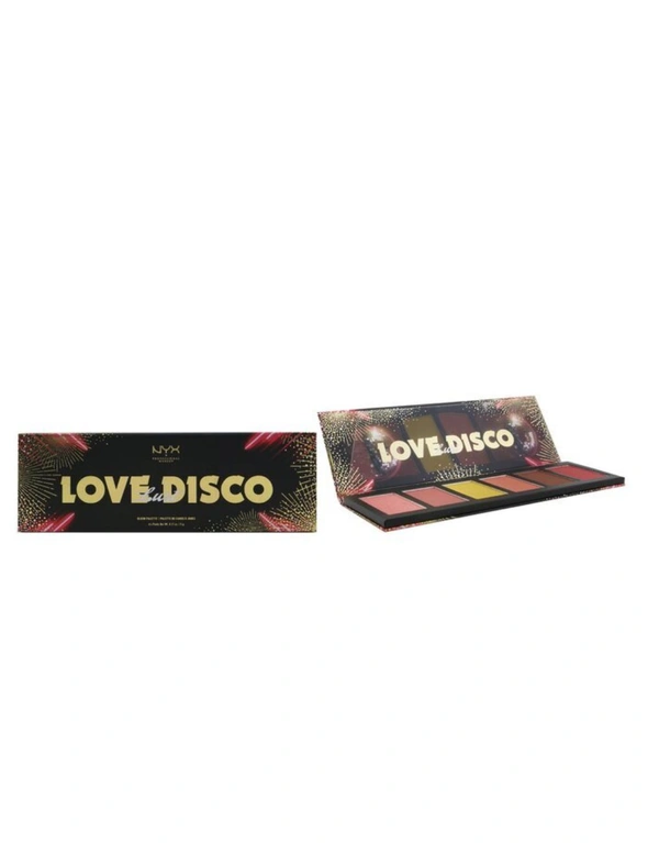 NYX Love Lust Disco Blush Palette (6x Blush) - # Vanity Loves Company 6x5g/0.17oz, hi-res image number null