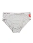 Frank and Beans Grey Briefs Mens Underwear, hi-res