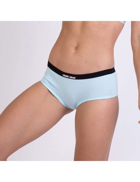 Frank and Beans Blue Boylegs Womens Underwear, hi-res image number null
