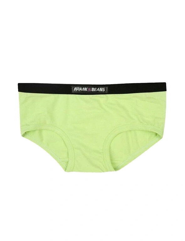 Frank and Beans Green Boylegs Womens Underwear, hi-res image number null
