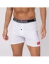 Frank and Beans White Boxer Shorts Mens Underwear, hi-res