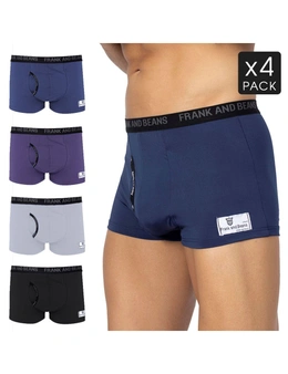 Frank and Beans Boxer Briefs CockPit Edition 4 Pack - Frank and Beans Underwear