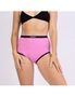 Frank and Beans Pink Full Brief Womens Underwear, hi-res