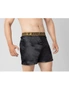 Frank and Beans 6 Pack Satin Black Gold Boxer Shorts Mens Underwear, hi-res
